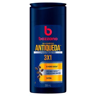Shampoo Bozzano Antiqueda 3 x 1 Cafeína 200ml