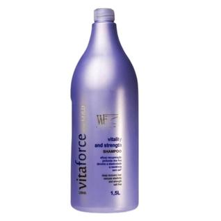 Shampoo Cabelos com Queda Fragilizados Quebradiços Danificados Pós Progressivas  WF Vitafo