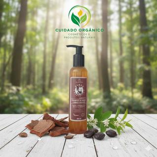 Shampoo de barba, cabelo e bigode - copaíba, andiroba e óleo essencial de melaleuca (tea t