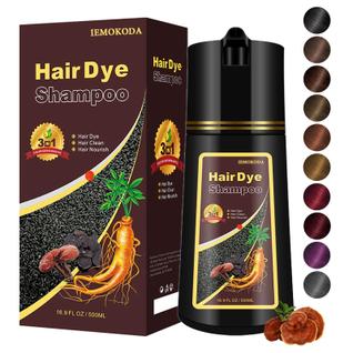 Shampoo de tintura de cabelo Yocisku Grey Hair Coverage para todos os tipos de cabelo