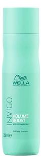 Shampoo De Volume Para Cabelos Finos Invigo Boost 250ml Wella Professionals
