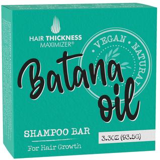 Shampoo em barra para crescimento de cabelo com óleo de batana vegano e ecológico