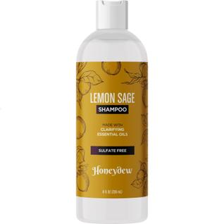 Shampoo Honeydew Lemon Sage para cabelos oleosos com óleo de melaleuca