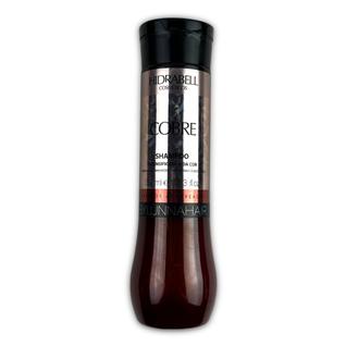 Shampoo Intensificador Cobre 350ml Bylunnahair Hidrabell Para Cabelos Ruivos Brilho e Cor 