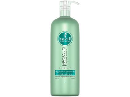 Shampoo Jaborandi Haskell Cabelos Oleosos Antiqueda 1 Litro