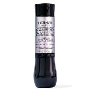 Shampoo Matizador Platinum Desamarelador Cabelos Loiros, Grisalhos e Platinados 350ml Hidr