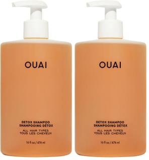 Shampoo OUAI Detox Clareador com Vinagre de Maçã 474ml x2