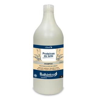 Shampoo Proteínas Do Leite Bothânico 1 Lt Todo Tipo Cabelos