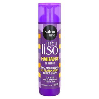 SHAMPOO SALON LINE MEU LISO MATIZADOR 300ML - Efeito Profissional
