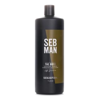 Shampoo Seb Man The Boss Thickening 1000mL para homens