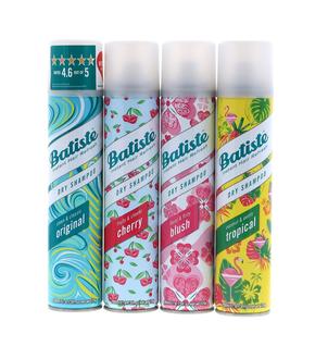 Shampoo seco Batiste Original Cherry Blush Tropical 200mL x4