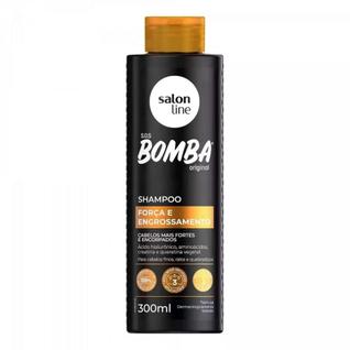 Shampoo Sos Bomba Força E Engrossamento Salon Line 300Ml
