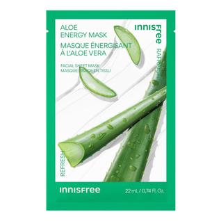 Sheet Mask innisfree Aloe Energy, sérum hidratante calmante