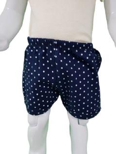Short infantil bebê feminino poá