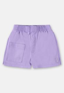 Short Infantil para Meninas em Sarja Up Baby