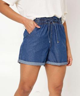 Short Jeans Feminino Clochard Bolsos Marisa-48006