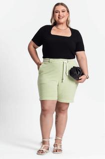 Shorts Feminino Plus Size Secret Glam - Conforto e Estilo