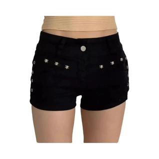 Shorts Femininos Justos Com Cadarço Estilo Streetwear Retrô Para Lazer E Moda Diária/Féria