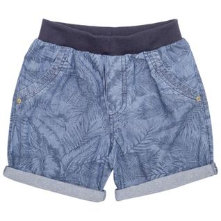 Shorts Infantil Look Jeans Floral Jeans