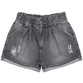 Shorts Juvenil Look Jeans Clochard Black