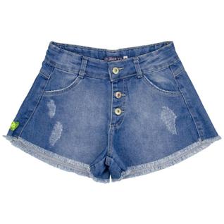 Shorts Juvenil Look Jeans Godê Jeans - UNICA - 4
