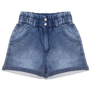 Shorts Juvenil Look Jeans Moletom Jeans