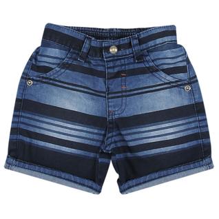 Shorts Look Jeans Barra Dobrada Jeans - UNICA - P