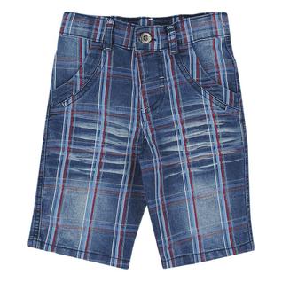 Shorts Look Jeans Xadrez Jeans - UNICA - 02