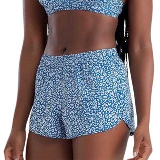 Shorts Praia Curto Feminino Estampa She Poliéster Conforto