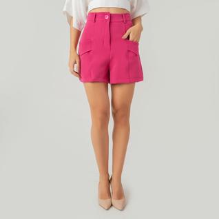 Shorts susie alfaiataria bolso feminino