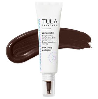 Skin Tint Serum Tula Skin Care Radiant SPF30 30ml