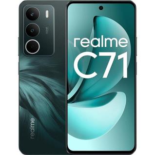 Smartphone Realme C71 4GB RAM 128GB  Versão Global  Tela 6,67" 120Hz  Verde Forest Owl