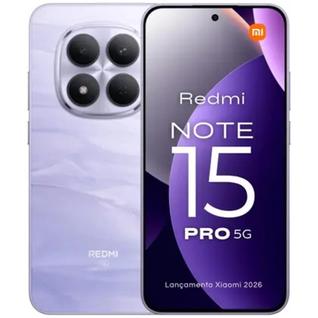 Smartphone Xioami NOTE 15 PRO 5G Lançamento 2026 NFC 512GB - roxo