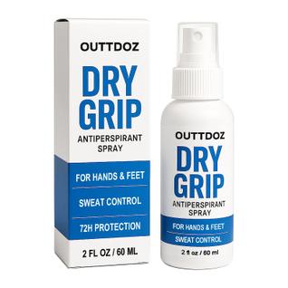 Spray antitranspirante OUTTDOZ DryGrip 60 ml Controle do suor