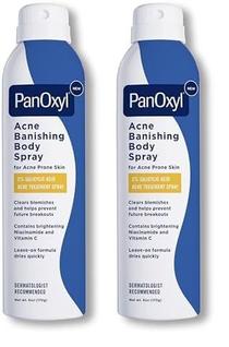 Spray corporal para banir a acne PanOxyl com 2% de ácido salicílico 180 ml