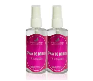 Spray De Brilho Finalizador E Hidratante Glamour Hair 60ml