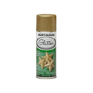 Spray de glitter Paint Rust-Oleum 290ml dourado 10,25 onças