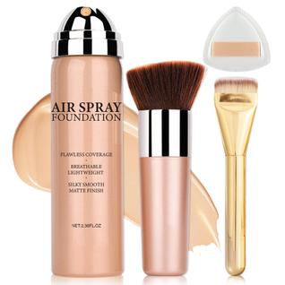 Spray de maquiagem Airbrush Foundation AIUEO para pele madura