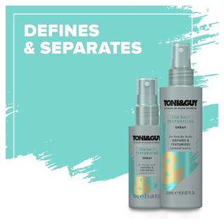 Spray Modelador de Cabelo TONI&GUY Texturizador com Sal Marinho 200 ml