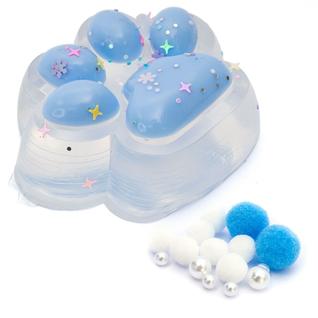 Squishy Patinha Bichinho Apertar Anti Estresse Diversos modelos Azul Rosa laranja tie day 