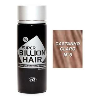 Super Billion Hair Fibra Capilar Disfarça Calvície Queratina em Pó 8 gramas