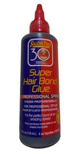 Super cola salon pro 30 segundos  de 118ml p/mega hair /alongamento