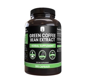 Suplemento de ingredientes originais puros: extrato de grão de café verde