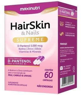 Suplemento Em Cápsulas Maxinutri Hairskin & Nails Supreme Vi