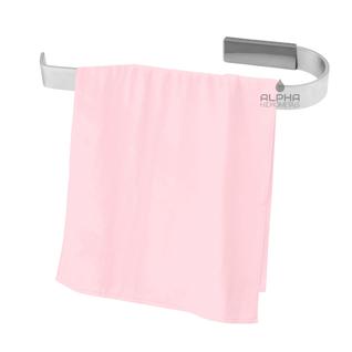 Suporte Porta Toalha De Rosto Banho Banheiro Quadrado Cromo