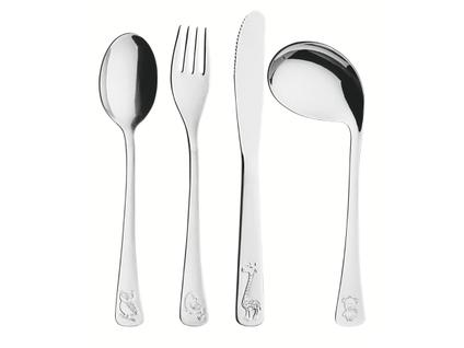 Talher Infantil Aço Inox Tramontina Transição Alimentar Bebê