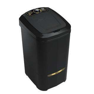 Tanquinho de Lavar Roupa 20,5kg Newmaq Semiautomática com 9 Programas de Lavagem Preto 220