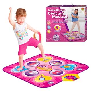 Tapete Infantil Desafio Musical Com Luzes Interativas Ritmo E Múltiplos Níveis De Jogo