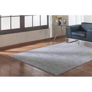 Tapete Sala 150 x 200 Classic Cinza Infantil Quarto Peludo Shaggy Felpudo Luxo Moderno Est