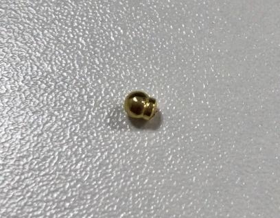 Tarraxa Para Piercing Em Ouro 18k